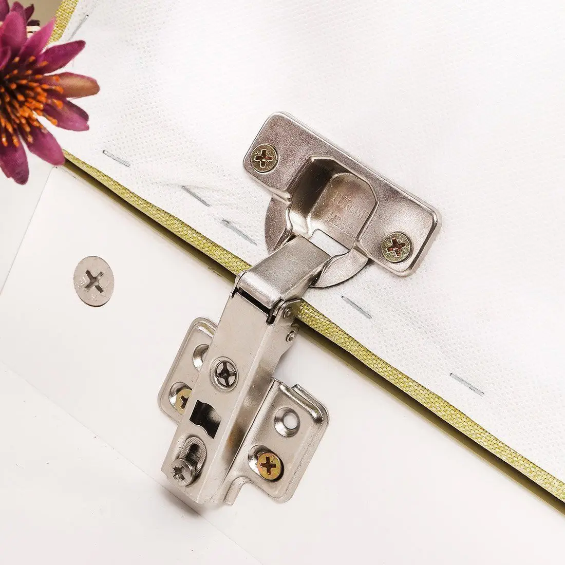 Hall Entryway Storage Bench 2-Tier Shoe Storage Cabinet Linen Top Sofa Style New