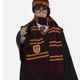 Для взрослых и детей Hufflepuff Слизерин Ravenclaw Гриффиндор костюм "Гарри"(плащ, волшебная палочка, шарф и галстук) форма Гарри Косплей