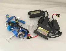 55W HID Xenon Kit Car Headlight Xenon Slim Ballast Metal Bulb Light Lamp for H1 H3 H7 H8 H11 H13 HB4 HB3 9005 9006 4300K 6000K