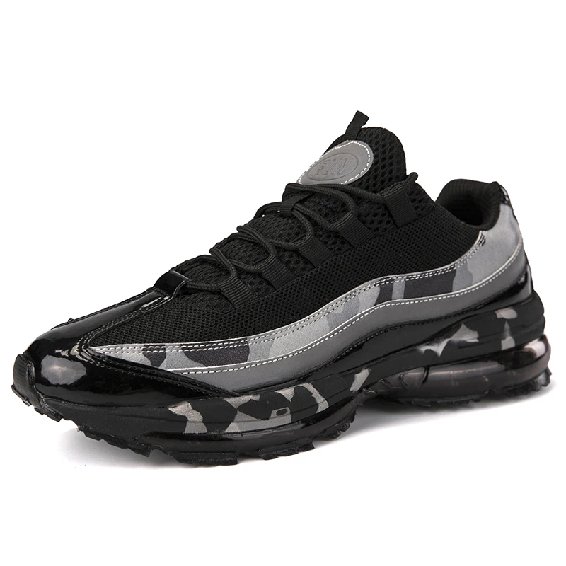 

Men Air Cushion Casual Shoes Breathable Air Mesh Sneakers Men Fashion Comfortable Chunky Shoes 2019 New Free Shipping