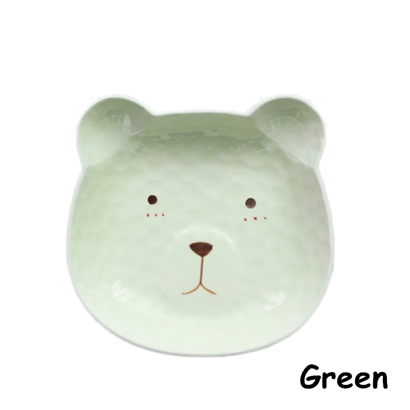 Ceative Ceramics блюдо для животных с мультяшным дизайном фарфоровая тарелка суши Милая