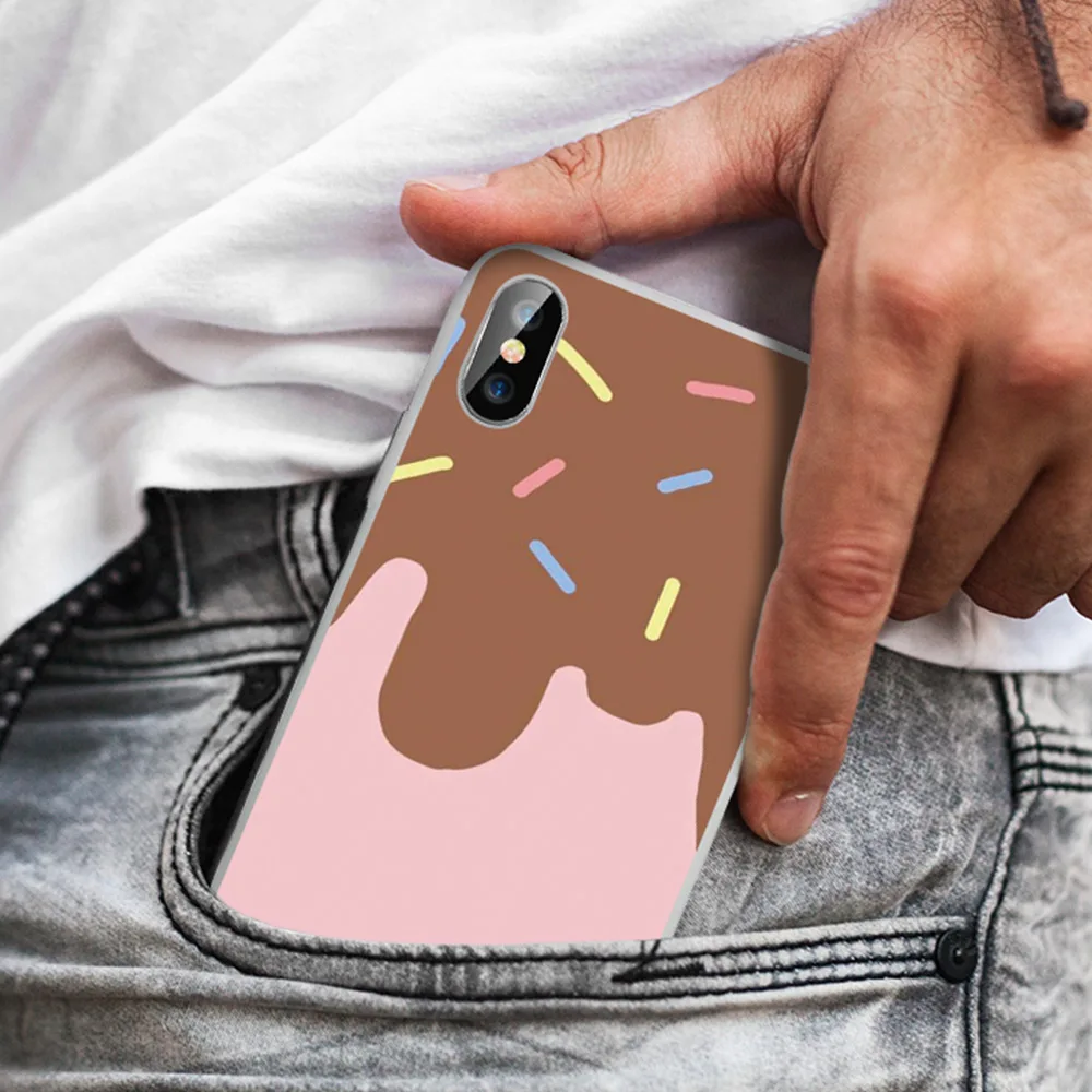 CASEIER машина для приготовления мороженого серии чехол iPhone XR 7 8 X XS MAX симпатичный