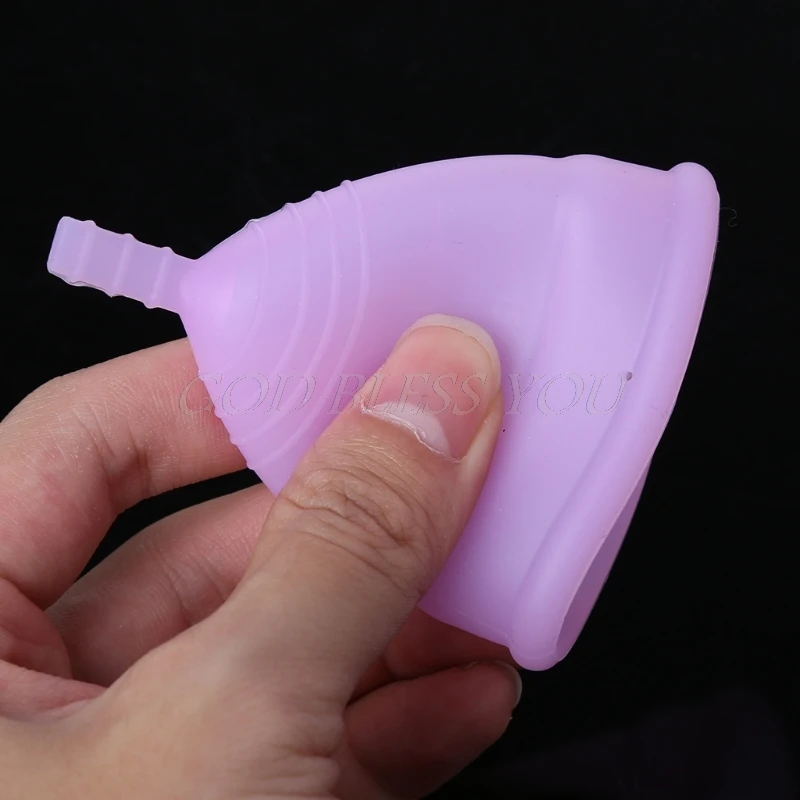 

Soft Reusable Silicone Health Menstrual Diva Period Cup For Women Size L/S Feminine Hygiene Product Refillable Bottles