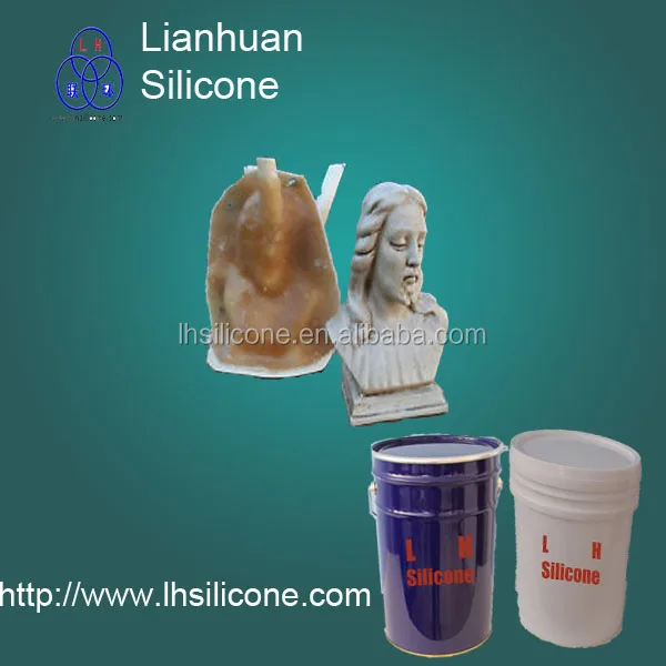 

molding silicone rubber rtv-2 to caststone figurines