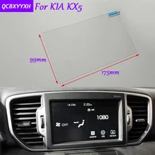 Автомобильный Стайлинг 8 дюймов gps навигационный экран Стеклянная Защитная пленка-стикер для KIA KX5 KX3 авто аксессуары управление ЖК-экраном