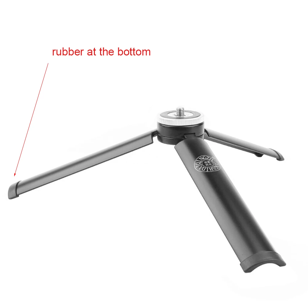 QZSD Q166B Foldable Mini Tripod Camera Monopod with 1/4 3/8 for DSLR Cameras for Smart Phone Selfie for zhiyun Crane M Smooth Q