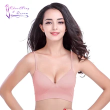 Очаровательная и мечта Фитнес стрейчевое нижнее белье пикантные Для женщин бюстгальтер спортивный бюстгальтер нижнее белье с подкладками Йога, бег, Спорт Бюстгальтер 5 видов цветов
