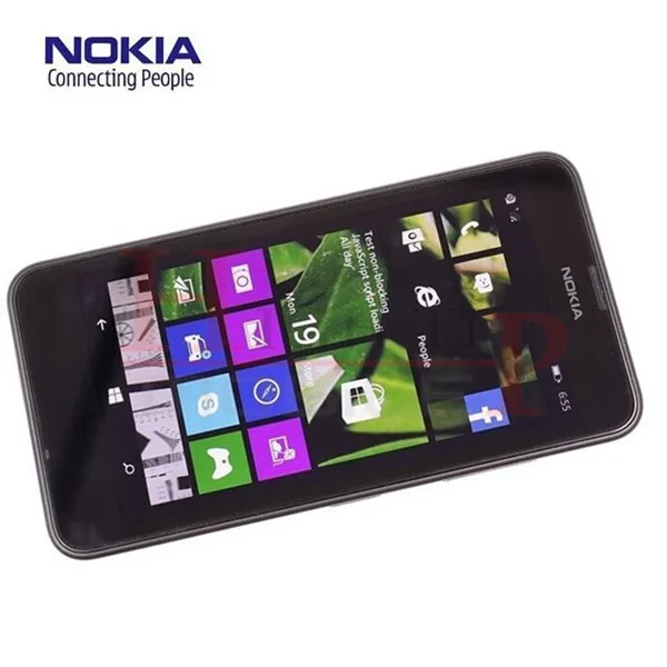 Dual Sim phone Refurbished Original Nokia Lumia 630 windows phone 8.1 Snapdragon 400 Quad Core 4.5" Screen 3G mobile phone iphone 11 refurbished