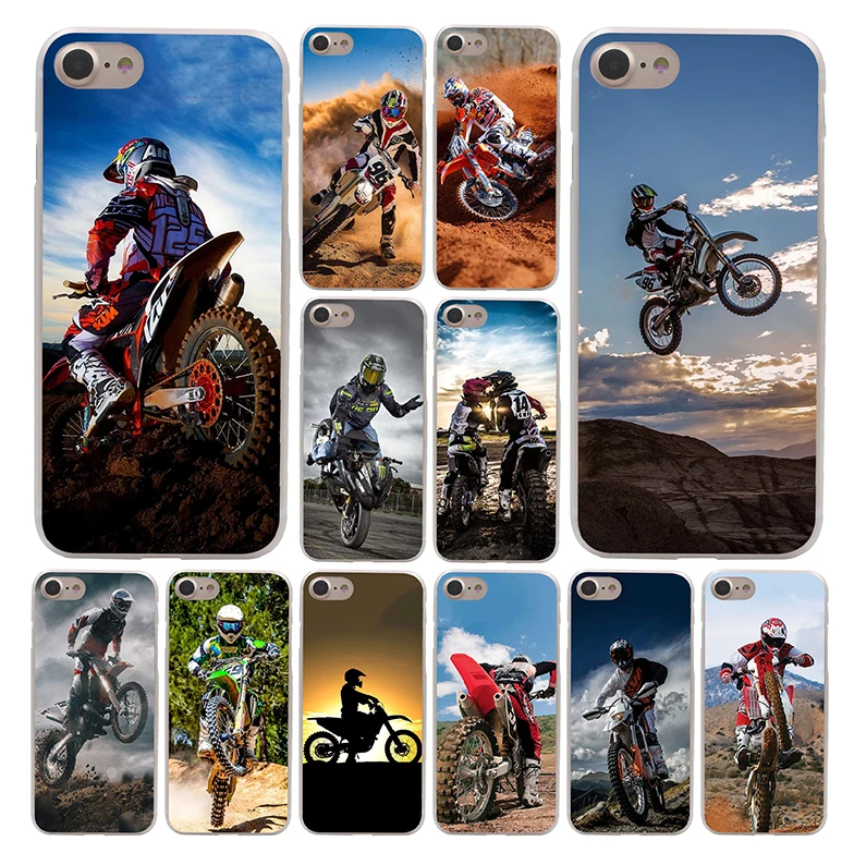 

Lavaza Motocross cross dirtbikes Phone Case for Apple iPhone 4 4S 5C 5S SE 6 6S 7 8 Plus 10 X Xr Xs Max 6Plus 7Plus