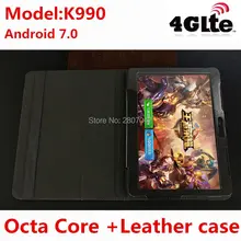 2017 Newest 128GB ROM Tablet 10 inch 3G 4G LTE GPS WIFI Phone Call Tablet 8 cores 1920*1200 IPS Screen Free shipping
