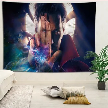 

New arrival custom Doctor Strange printing tapestry More Size home living room bedroom decorative wall blanket