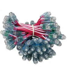 2000 шт. 9 мм светодиодный пиксельный модуль 12 В светодиодный светильник для рекламы букв водонепроницаемый IP67 Светодиодный точечный светильник 50 шт./гирлянда