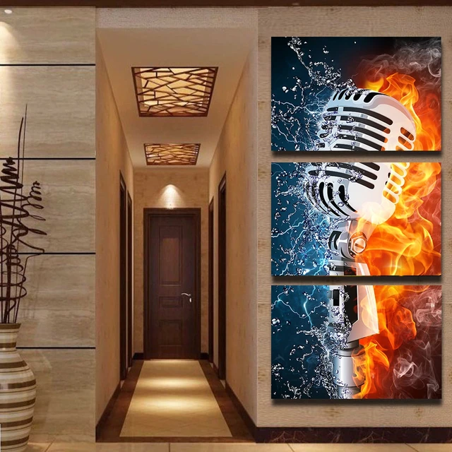 Wandkunst Bilder HD Drucke Leinwand Wohnzimmer Wohnkultur 3 Stücke ... Wandkunst Bilder HD Drucke Leinwand Wohnzimmer Wohnkultur 3 Stücke ...
