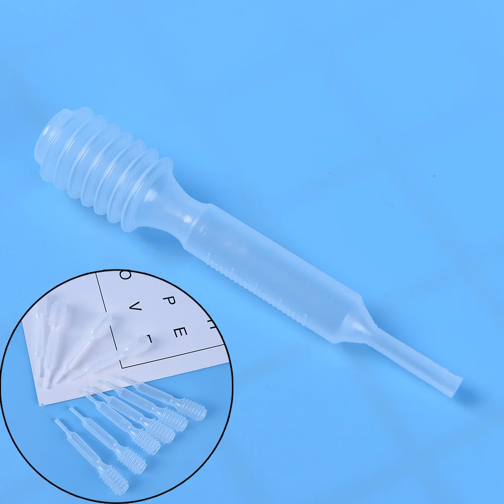 

10Pcs/Set 5ML Transparent Pipettes Disposable Safe Plastic Eye Dropper Transfer Graduated Pipettes For Lab Experiment Supplies
