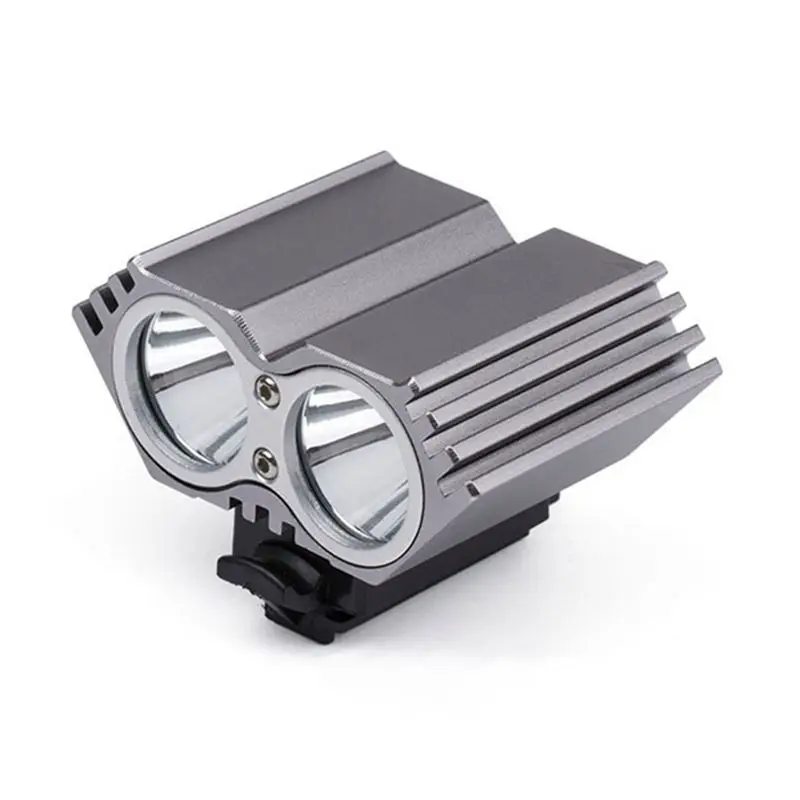 Light Grey Promend велосипедный светильник T6 USB передний светодиодный светильник s горный велосипед ночной Светильник - Цвет: Light Grey