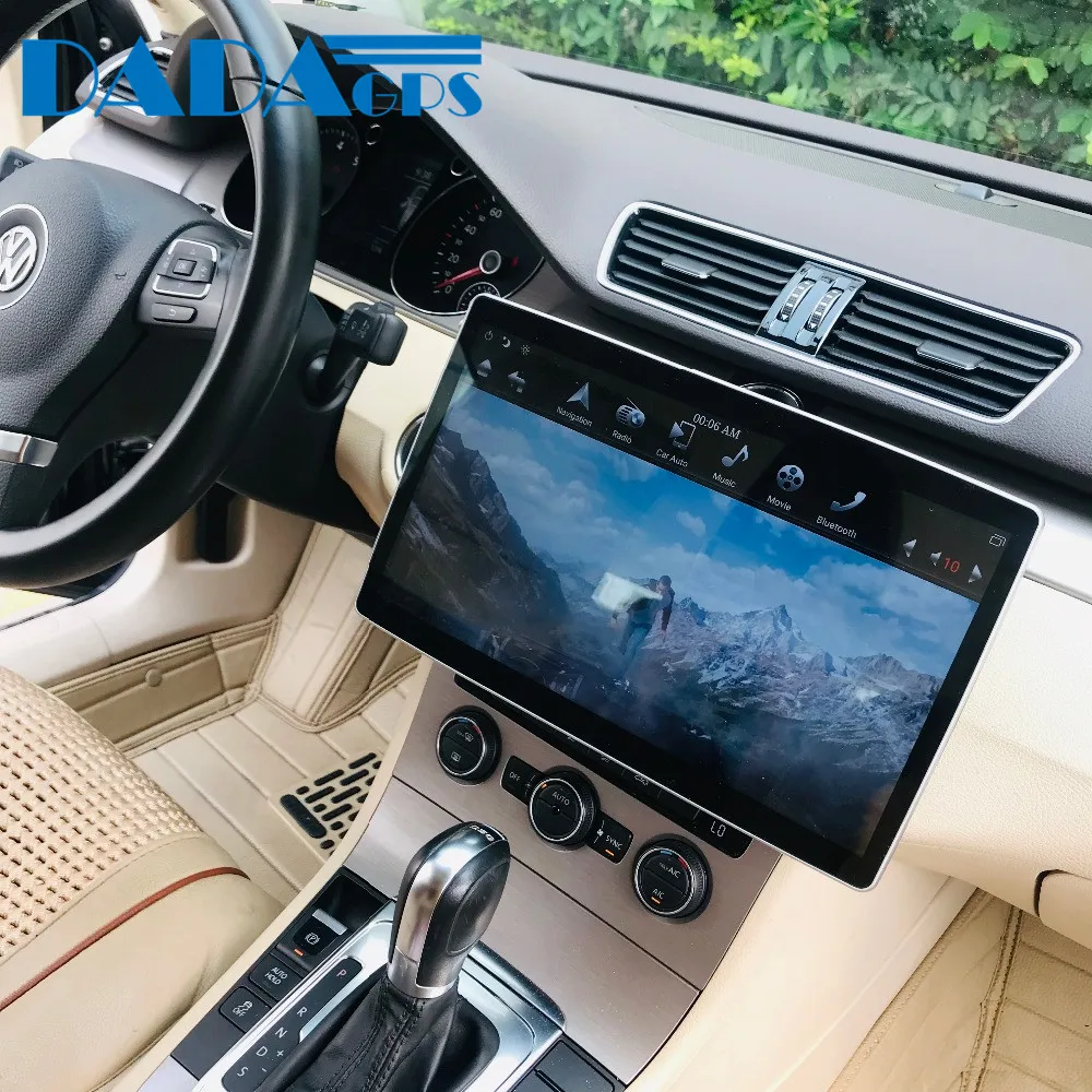 Best 12.8" Tesla Android 8.1 4+64GB universal car multimedia radio No DVD player For Toyota / Nissan / Suzuki / Lexus GPS Navigation 2