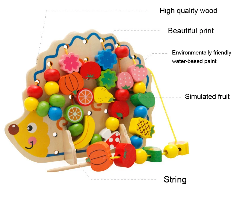 DOLLRYGA новые детские игрушки DIY Деревянный конструктор обучающая игрушка для детей красочная деревянная модель строительные блоки подарки на день рождения 82 шт