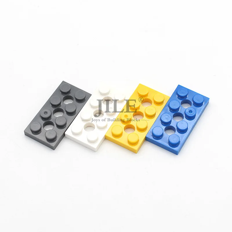 

Technic Plate 2x4 with 3 Holes 3709 DIY Bricks Model Building Blocks Compatible Accessories Combination Mechanical Science Toys