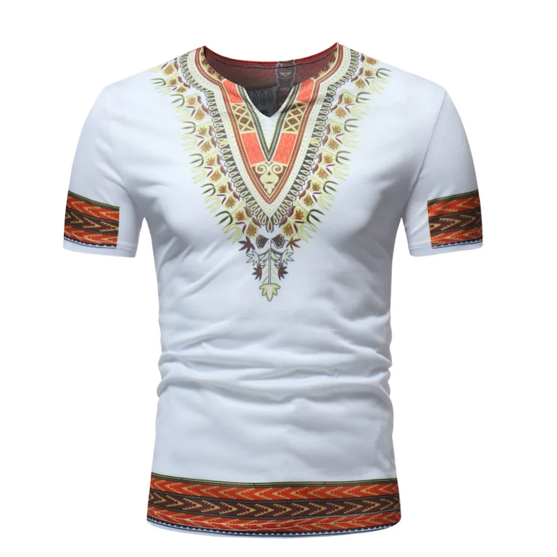 Африканская одежда африканская мужская одежда roupa africana dashiki Мужская Африка v воротник футболка для мужчин нигерийский традиционный одежда