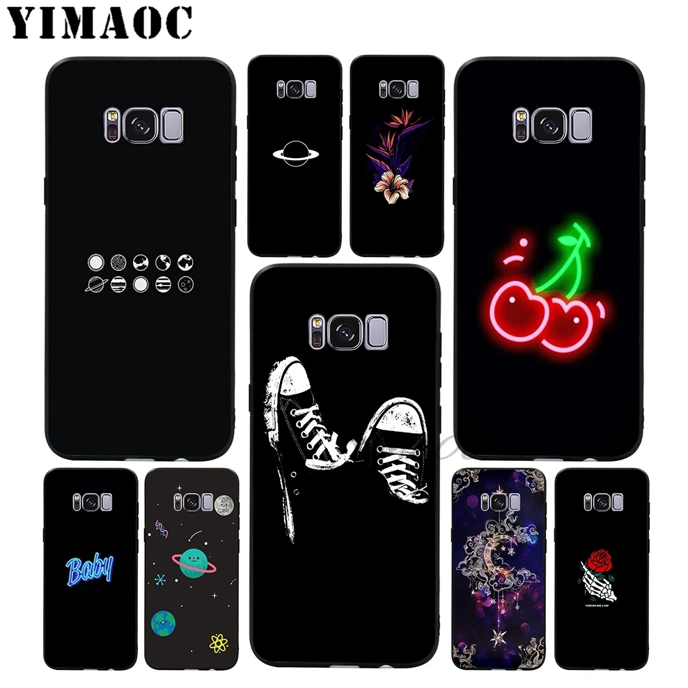 YIMAOC обувь сердце сладкий мягкий чехол для Samsung Galaxy S10 S10e S9 S8 A6 Plus S7 S6 Edge A7 A5 A3 J6 Note 9 8 |