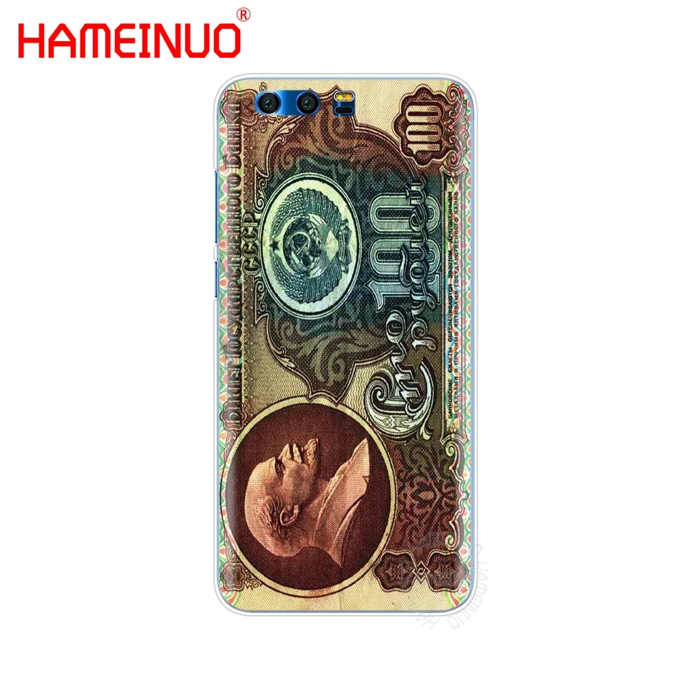 HAMEINUO денежные деньги доллар рубль чехол для телефона Huawei Honor V10 4A 5A 6A 7A 6C 6X 7X 8 9 NOVA 2 2S