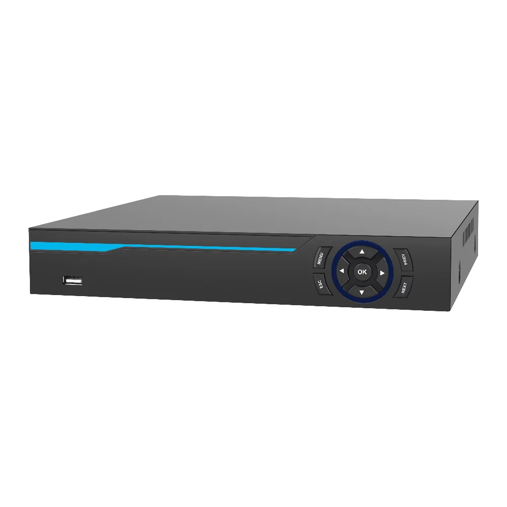 YiiSPO 4CH H.265 POE NVR играть и подключать 48 В 802.3af 1080P CCTV NVR видео безопасности удаленного просмотра наблюдения Onvif P2P support4/5MP