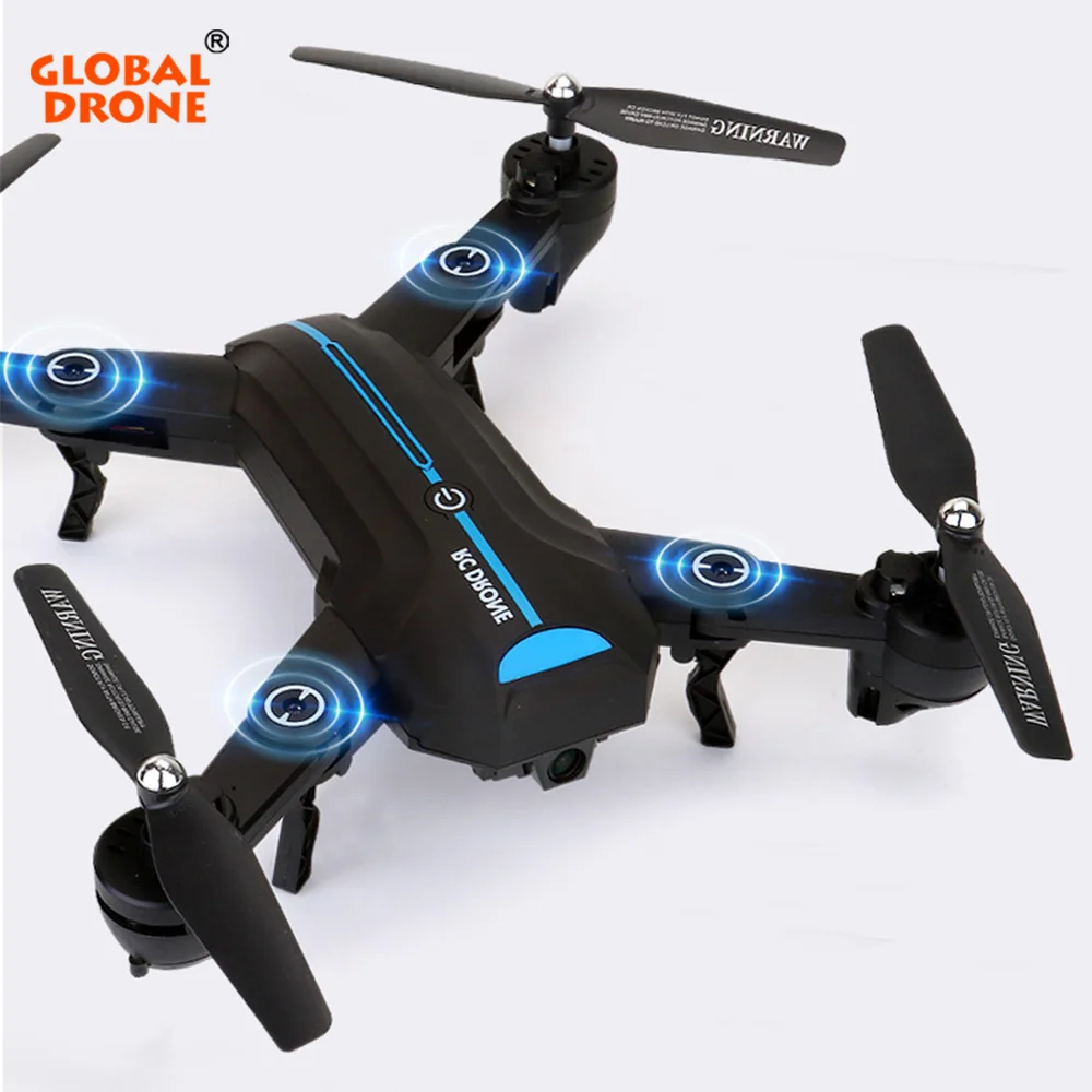 

Global Drone A6W RC Helicopter 6-Axis Gyro Headless Mode Camera HD Foldable Dron G-sensor FPV 3D Flip Toy for Kids