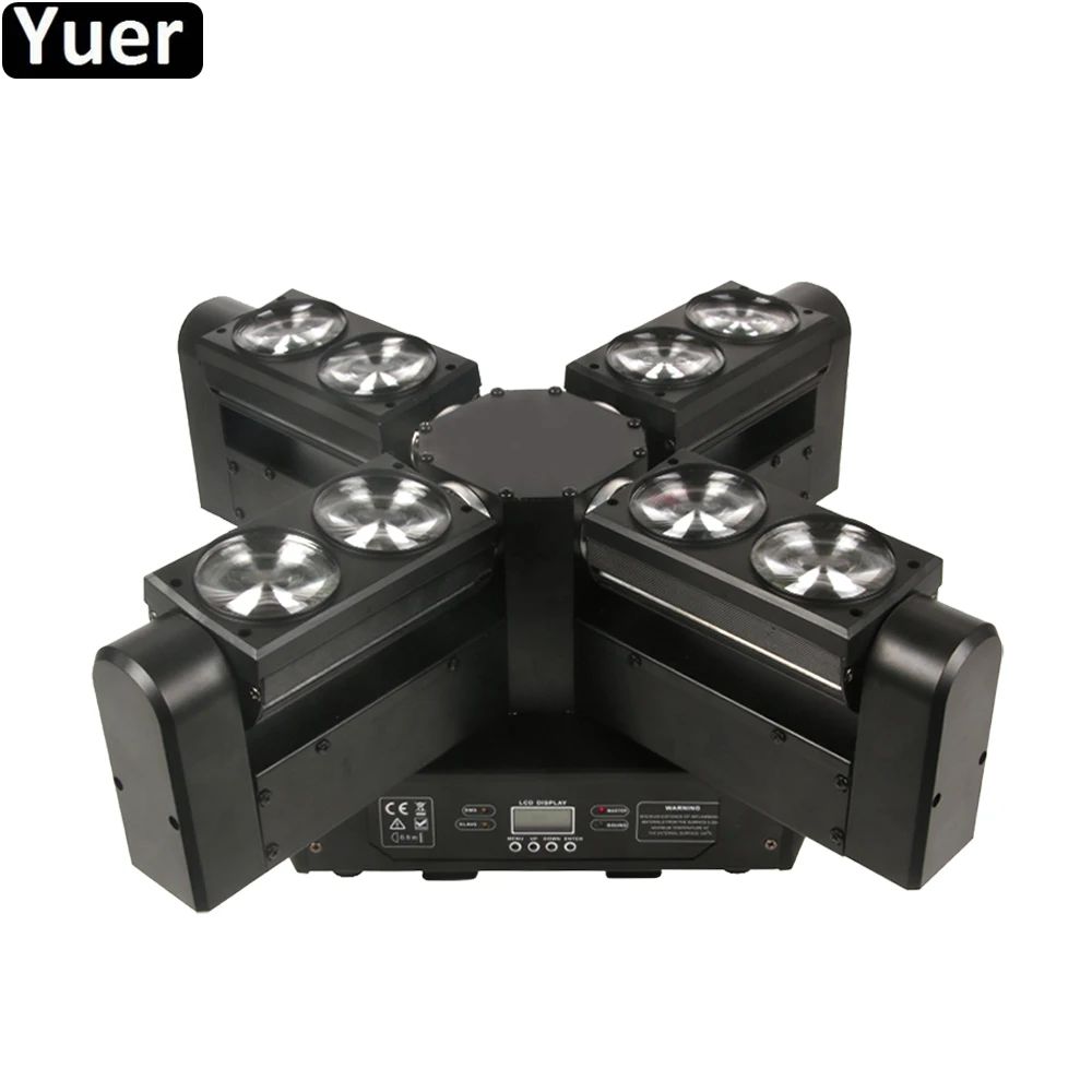 Luci Di Lavaggio A LED DMX 9x12W RGBW 4in1 Fascio DJ Light Pixel Control Muoia I
