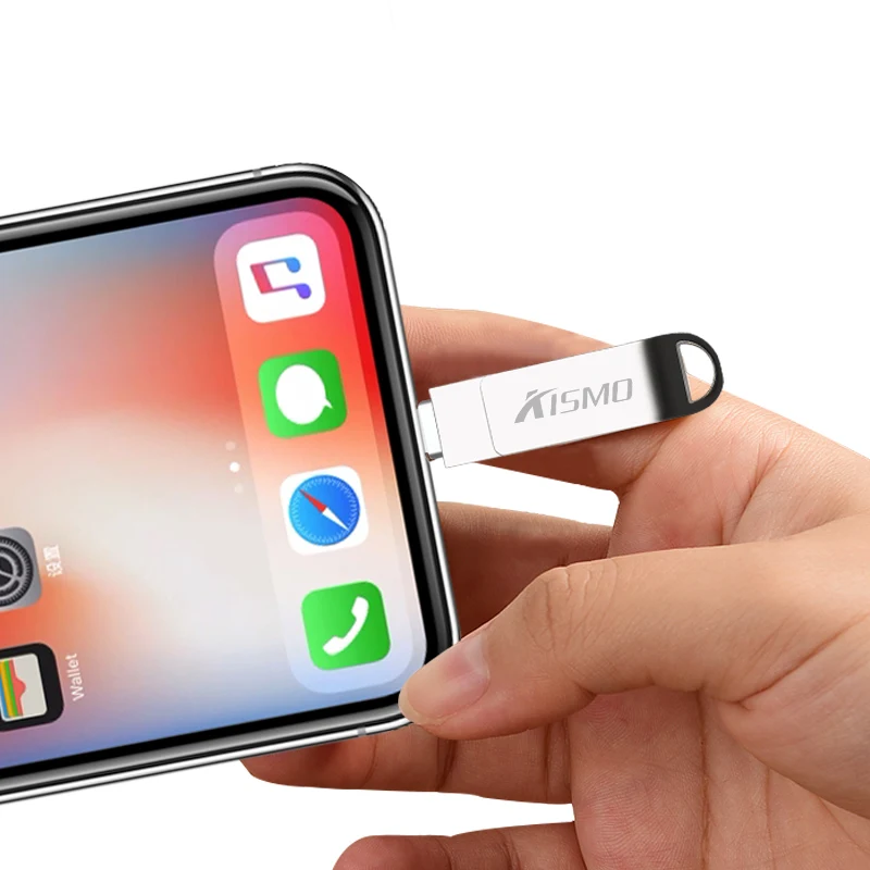 Kismo мини USB флэш накопитель портативный OTG для iPhone X 8 7 6 Plus 6S 5S 5C ipad Mini Air 2 Pro|micro usb memory