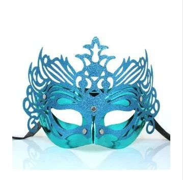 Цветочная императорская корона Phantom Венецианская Маскарадная маска Женская Принцесса Корона филигранная Свадебная маска