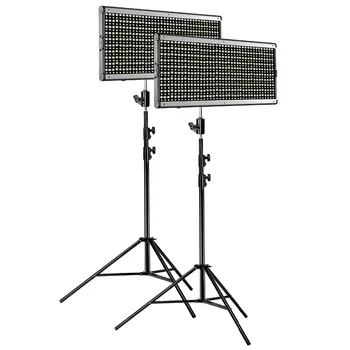 

Neewer 2-Pack Dimmable Bicolor 960 LED Video Light and Stand Lighting Kit for Studio YouTube Outdoor Video Photography LED Panel