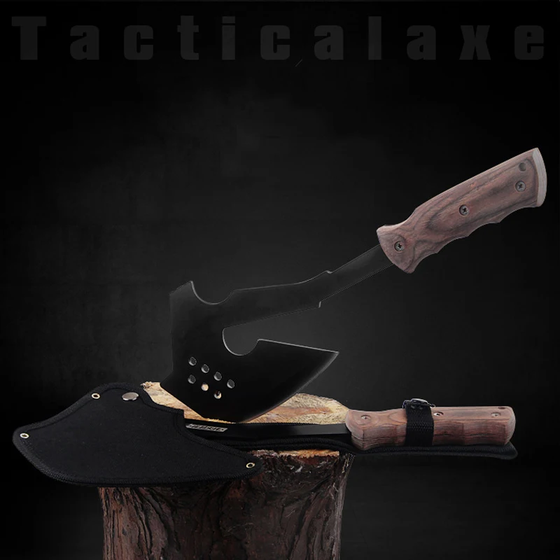 Tactical Wood Axe Tomahawk Army Outdoor Hunting Camping Survival Hack Wood Machete Axes Hand