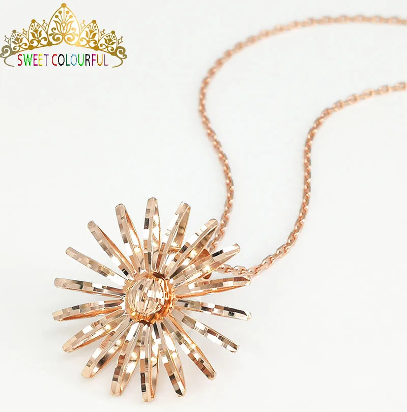 Christmas gift Jewelry Diamonds 18K gold Heart-shaped Necklace001 | Украшения и аксессуары