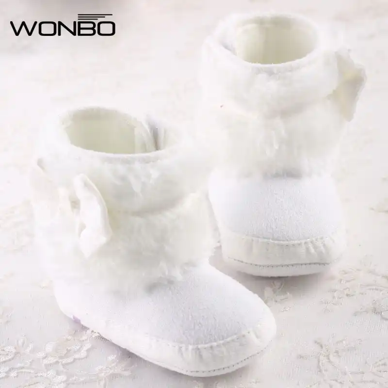girls white winter boots