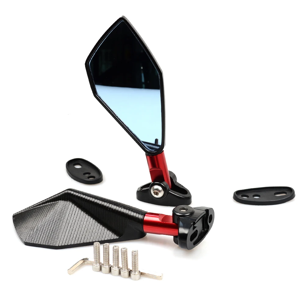 Motorcycle Scooter Side Rearview Mirror Black Rearview Mirror FOR Honda CBR600F CBR600 RR
