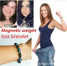 Magnetic therapy Health care Loss Weight Effective Black Stone Bracelets slimming Stimulating Acupoints Arthritis Pain Relief fishsunday 1 pair magnetic therapy fingerless gloves arthritis pain relief heal joints braces supports health care tool 0718