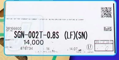 SGN-002T-0.8S клеммы Разъемы обжимные корпуса новые и оригинальные детали SGN-002T-0.8S(LF)(SN
