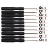 10 in 1 Magnetic Screwdrivers Set with Phillips 1.2 1.5 2.0 Torx T3 T4 T5 T6 5 Point Star 0.8 1.2 for iPhone Samsung iPad PC ► Photo 1/6