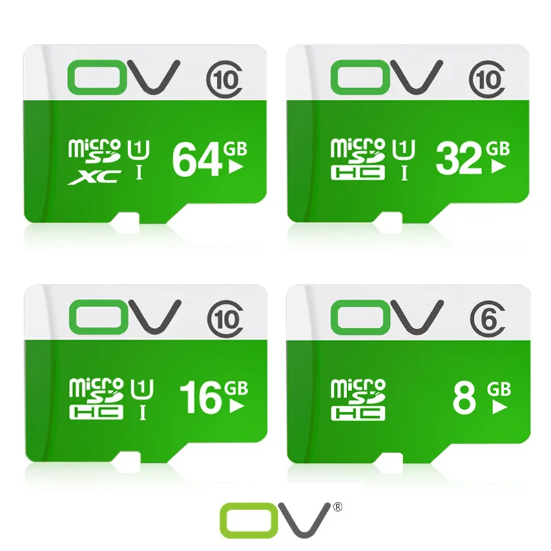 OV Smart card memory card 64GB 32GB 16GB 8GB micro sd card class10 UHS-1 flash card for mobile phone and smart drivce