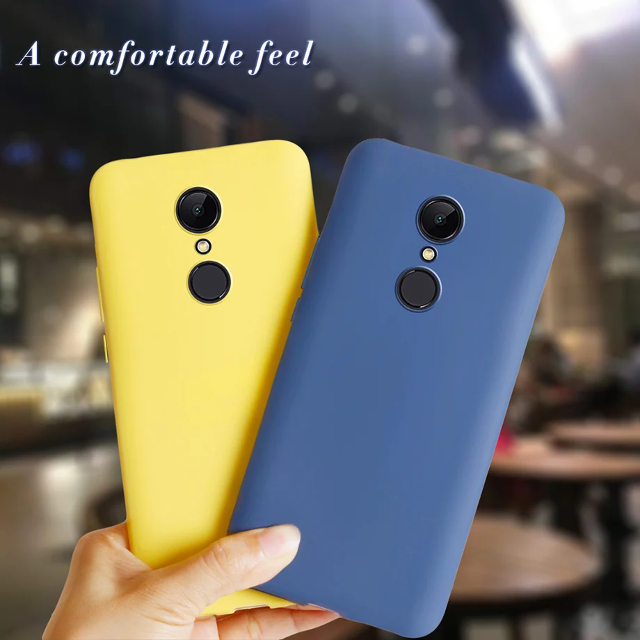 Для Xiaomi Redmi 5 Чехол Мягкий матовый Силиконовый чехол для телефона для Xiaomi Redmi 5 Plus Capas на Funda Xiomi Redmi 5 Plus 5 чехол s