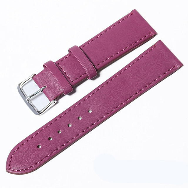 Weave PU Leather Strap Watchband 12MM, 14MM, 16MM, 18MM, 20MM Watch Band New Candy Colors Clock Straps for Watches