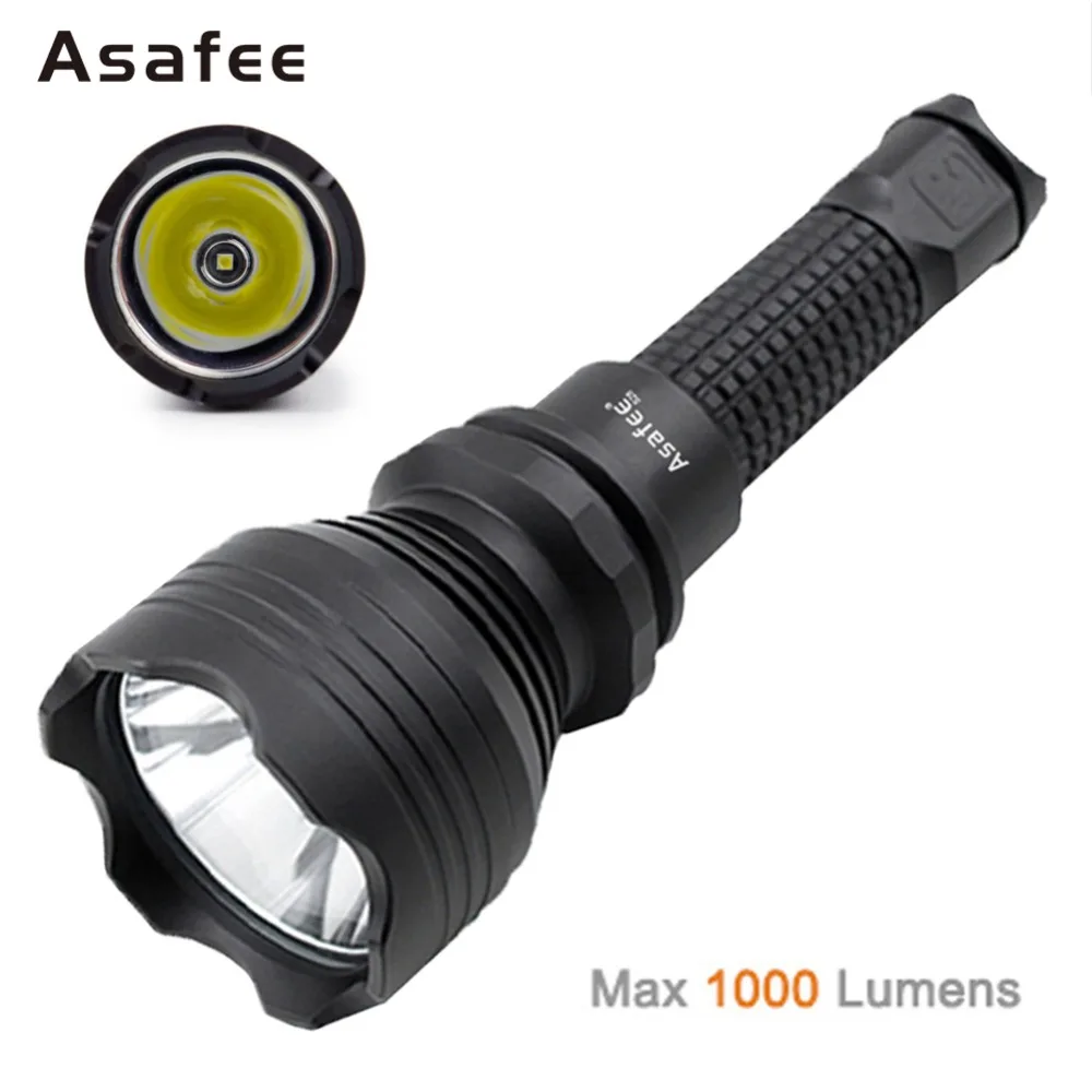 Asafee S28 Hunting Tactical Torch Flashlights Cree XM L2 U4 LED Search
