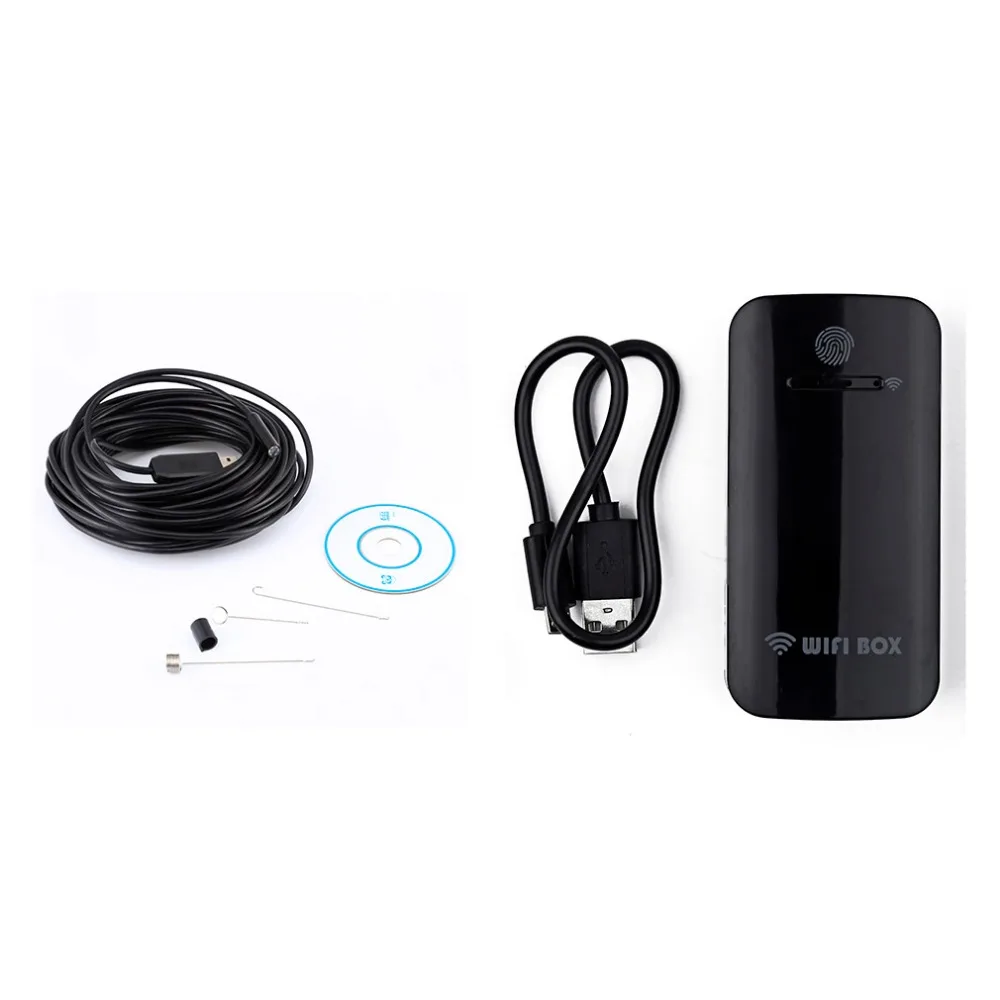 

WIFI Endoscope Camera USB Mini Waterproof Hard Cable Inspection Camera 5M USB Endoscope Borescope IOS Endoscope For Iphone
