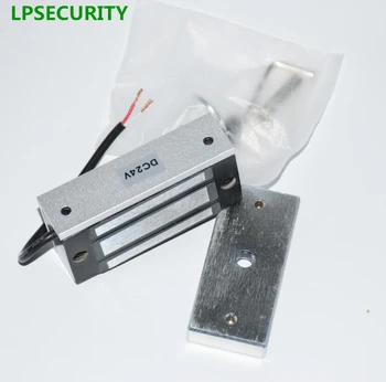

LPSECURITY DC24V 60kg Single door/single gate EM lock/electric magnetic locks for office door access control system