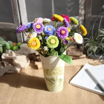 

30 Pcs Artificial Flower Fake Chrysanthemum Simulation Flowers For Home Hotel Decoration