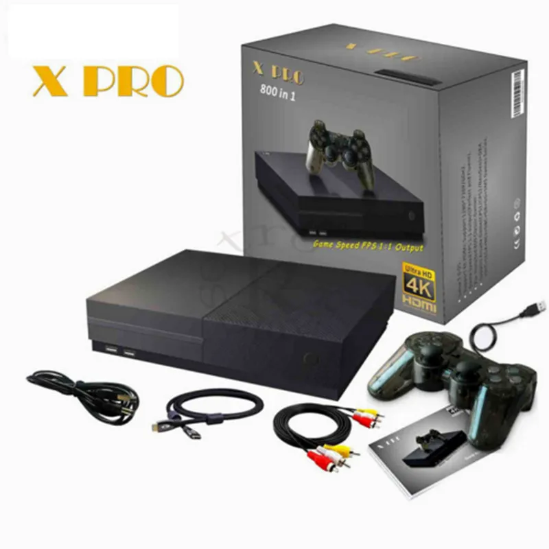 RSJPGPY X Pro 2018 Video Game Console 64 Bit Support 4K Output Retro 