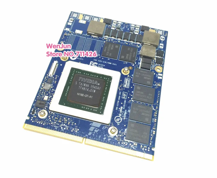 GTX 970M Graphics Card N16E-GT-A1 6GB GDDR5 for DELL Alienware HP with X-Bracket