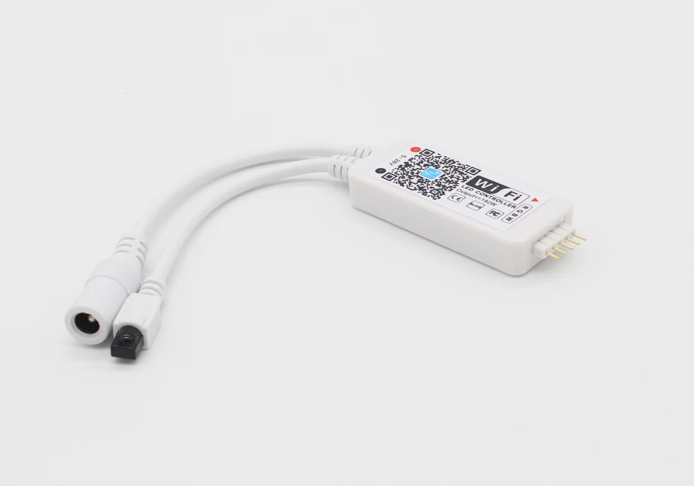 Беспроводной wifi светодиодный контроллер RGB DC5-24V Bluetooth RGBW IR/RF пульт дистанционного управления Google Home Mini для светодиодной ленты контроллер rgbww
