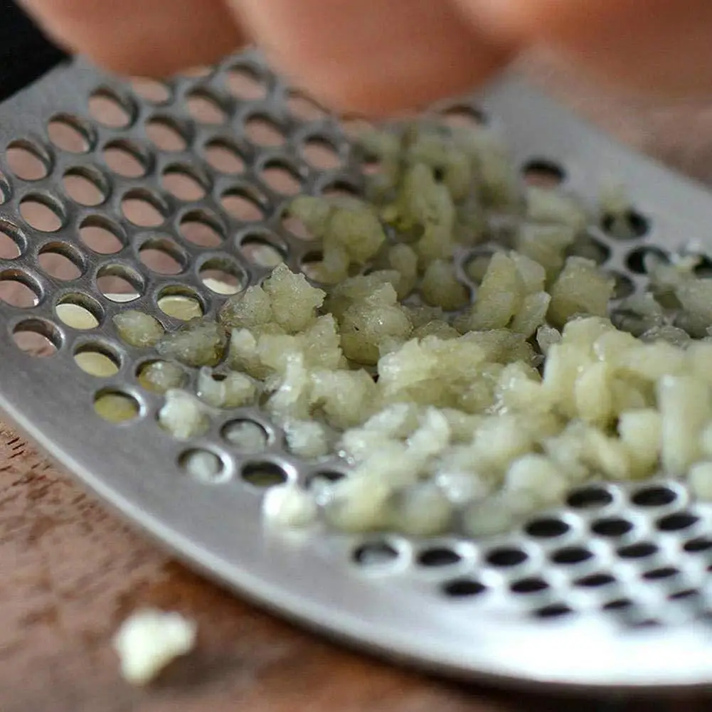 Пресс для чеснока из нержавеющей стали, ручная мясорубка для чеснока, инструменты для измельчения чеснока, инструменты для фруктов и овощей, кухонные гаджеты