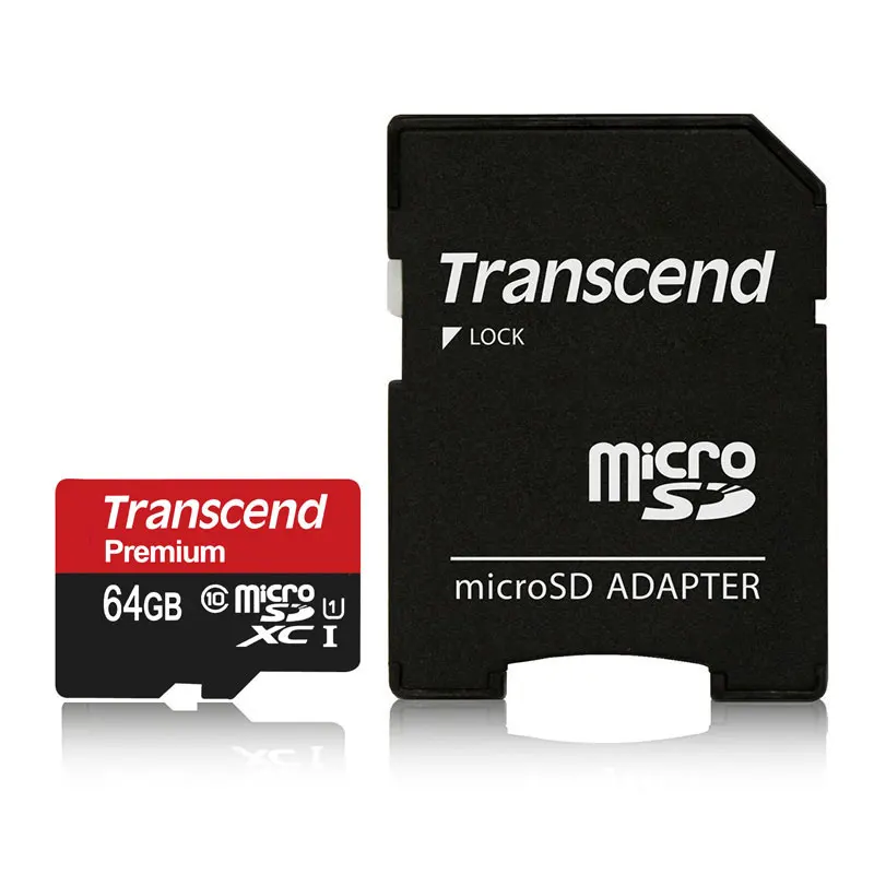 Transcend карты памяти Micro SD Card 64 ГБ 32 ГБ 16 ГБ картао де memoria высокое Скорость 60 МБ/с. UHS-I 400X MicroSD SDXC SDHC карты